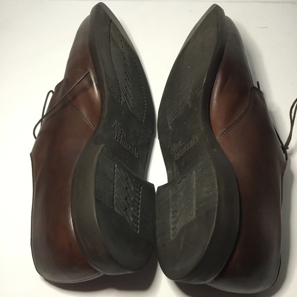 Allen Edmonds Men’s Brown Leather Kennett Split Toe Oxford Shoes Size 12D - Picture 4 of 10
